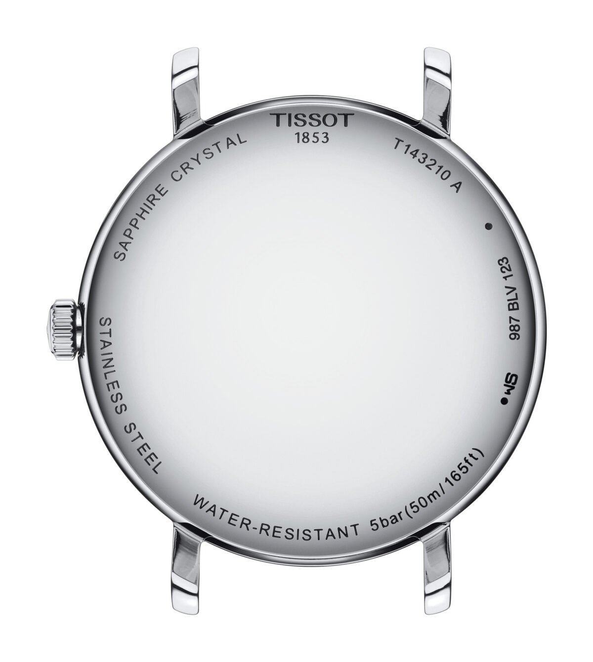 Tissot Everytime Quartz 34mm Turquoise Dial back