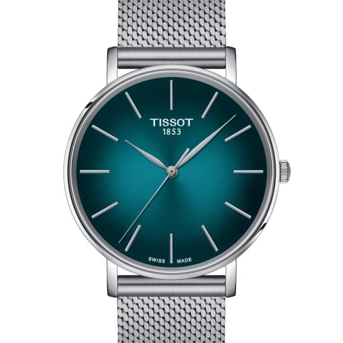 Tissot Everytime Quartz 40mm Turquoise Dial
