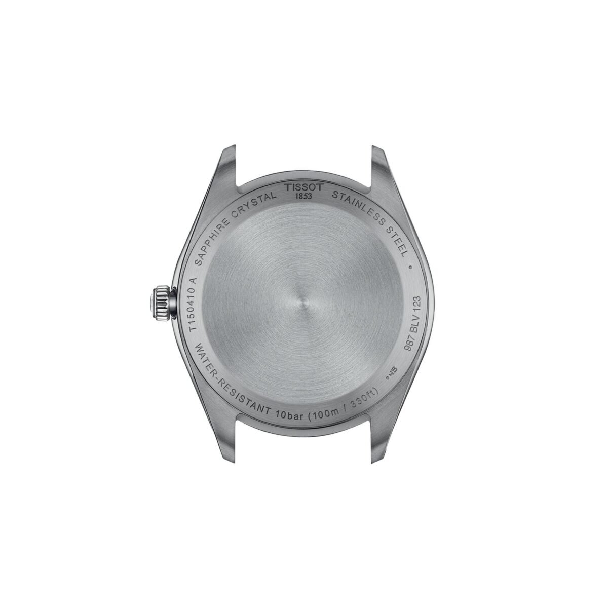 T150.410.16.031.00-1 Tissot PR 100 Quartz 40mm Silver Dial back