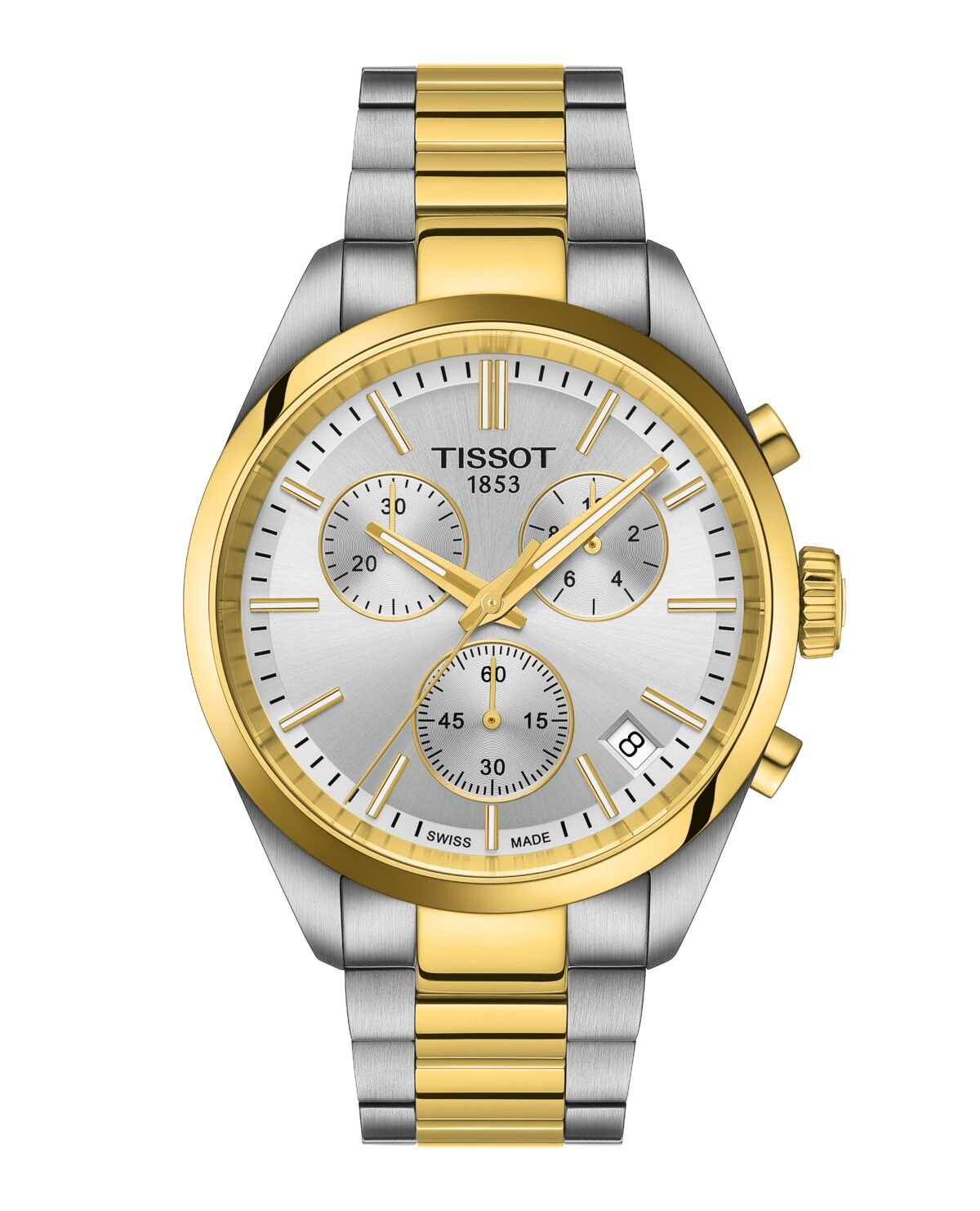 Tissot PR 100 Quartz Chronograph 40mm Silver Dial