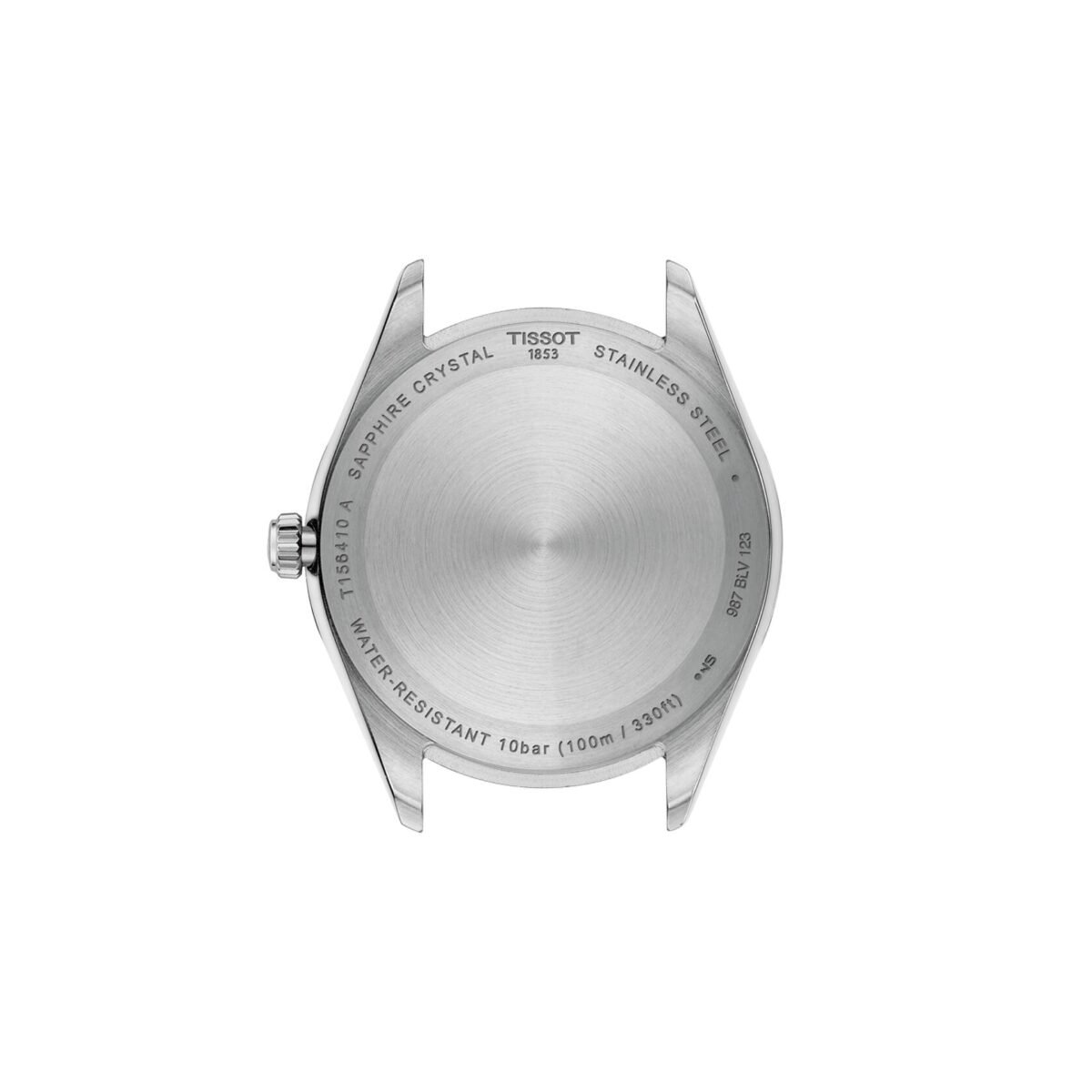 Tissot Ballade 40mm Silver Dial back