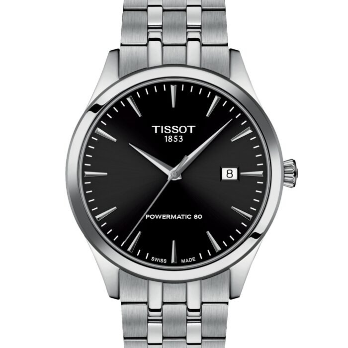 Tissot Classic Dream Powermatic 80 40mm Black Dial