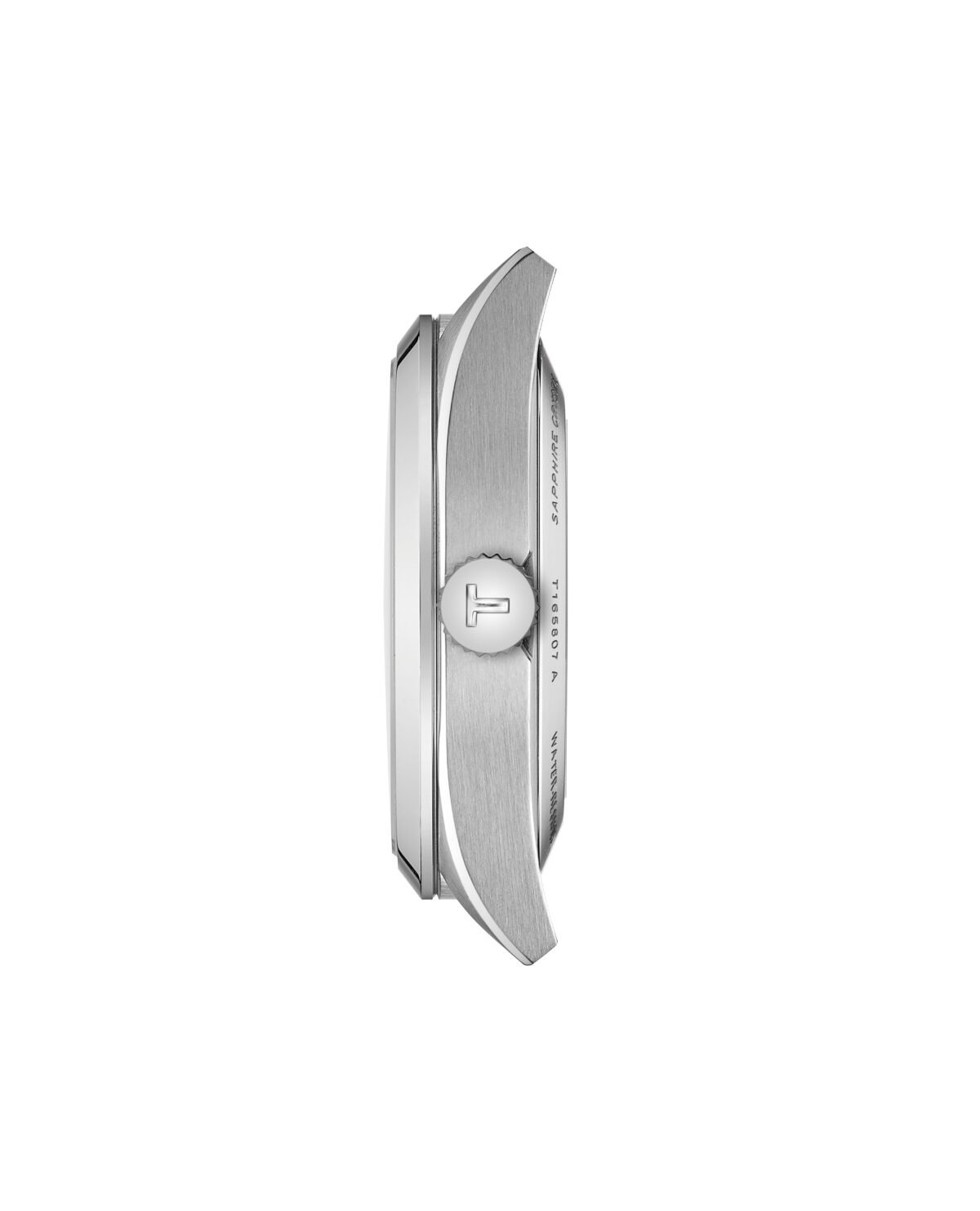Tissot Gentleman 38mm Black Dial side
