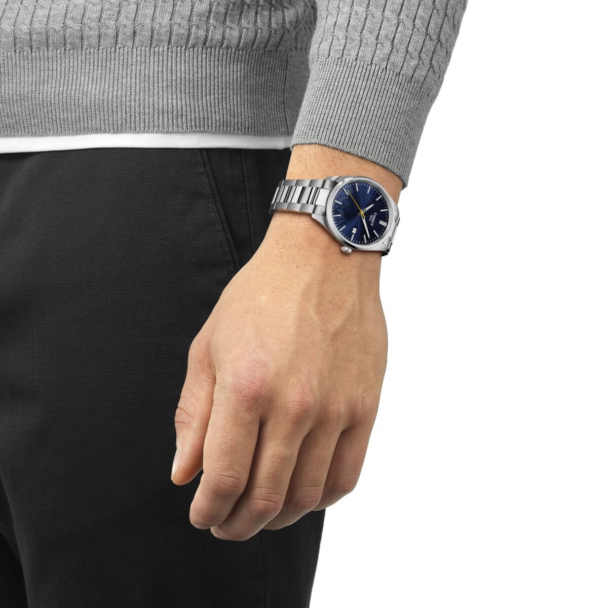 Tissot PR 100 Jungfraubahn 40mm T150.410.11.041.02 weared